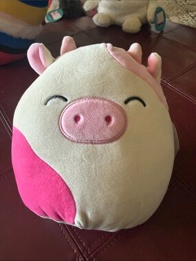 Squishmallows Pink & Cream Pig 8”Plush
